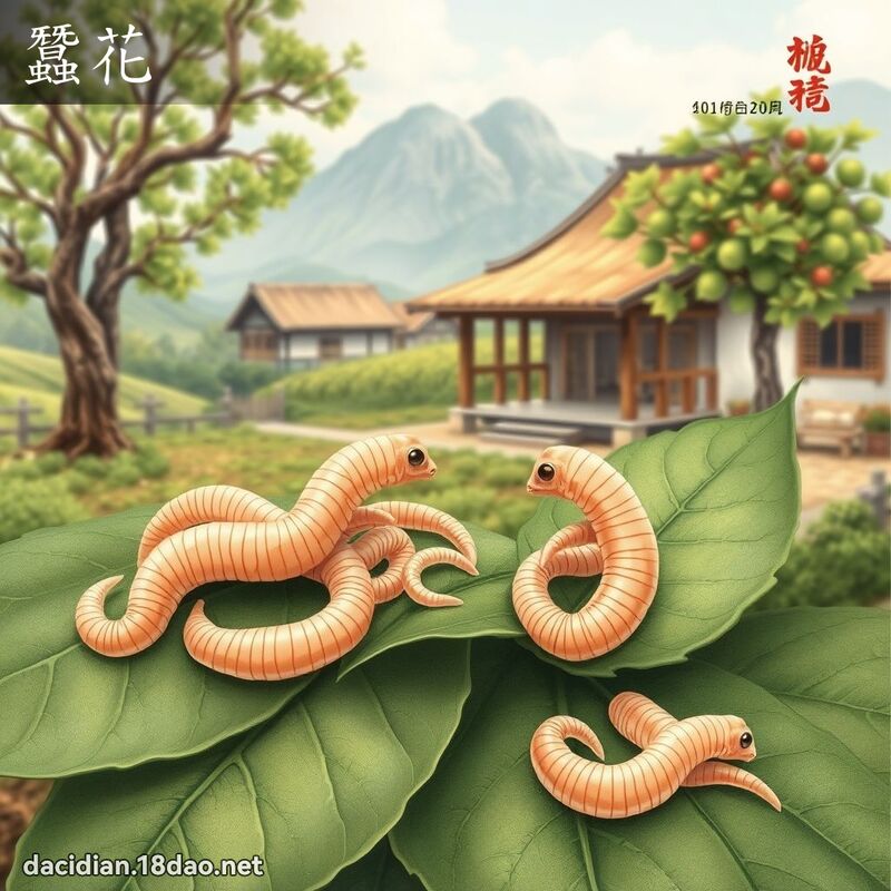 蚕花 - 国语大辞典配图