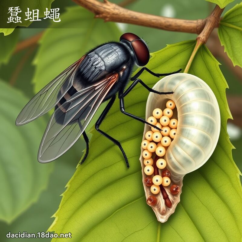 蠶蛆蠅 - 國語大辭典配圖