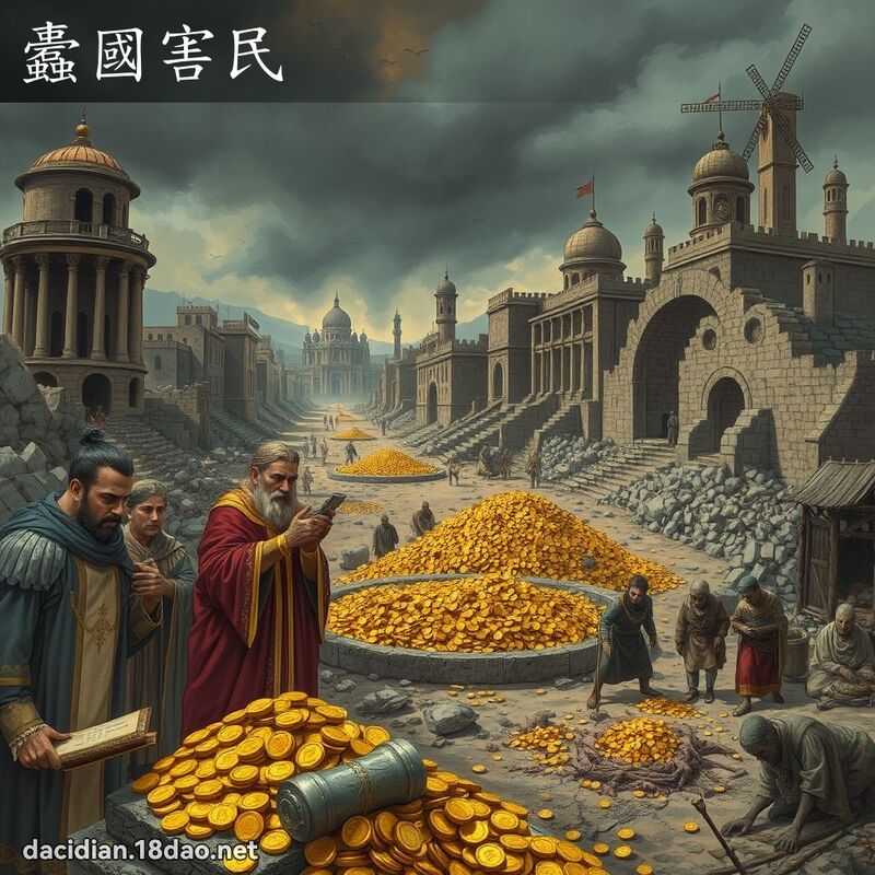 蠹國害民 - 國語大辭典配圖