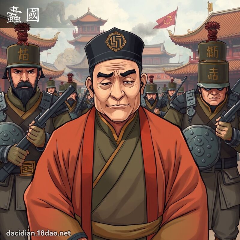 蠹国 - 国语大辞典配图
