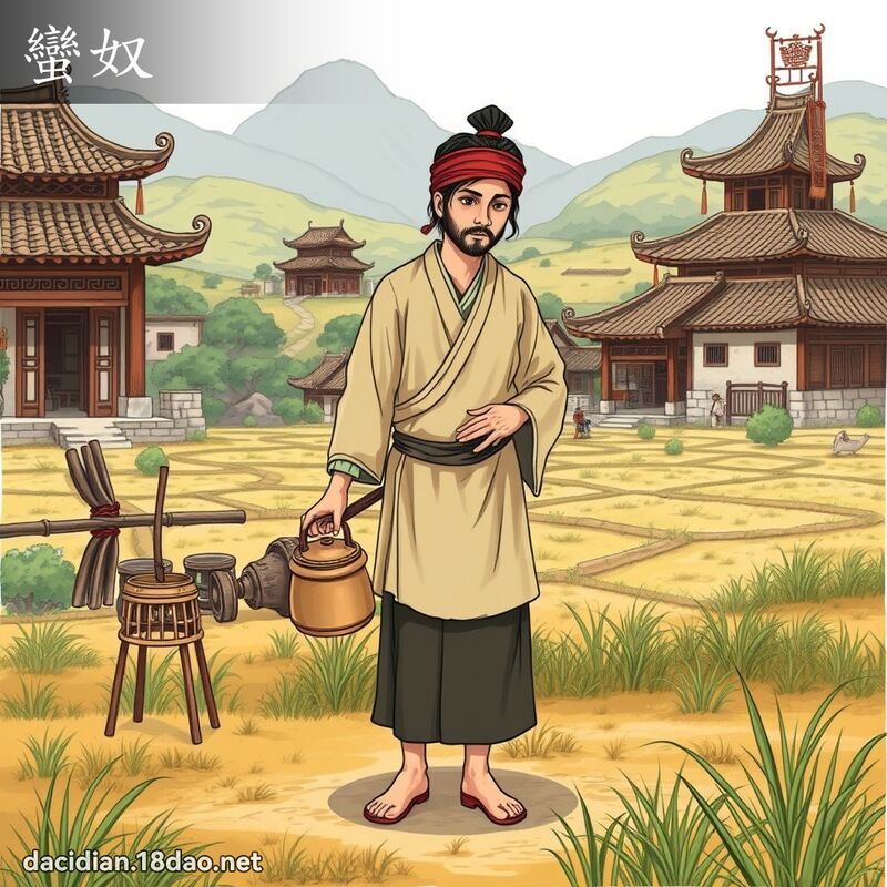 蠻奴 - 國語大辭典配圖