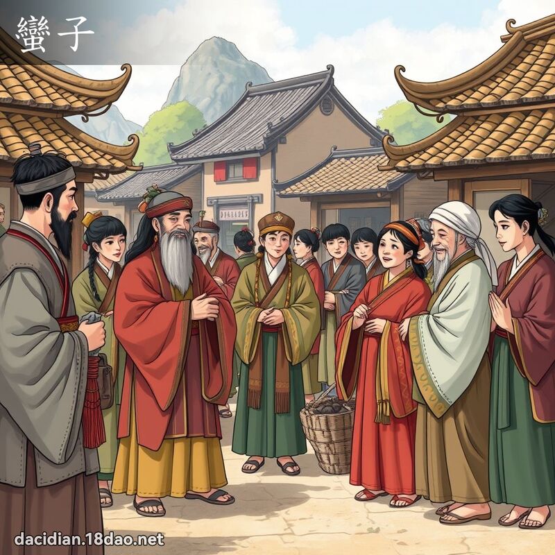 蠻子 - 國語大辭典配圖