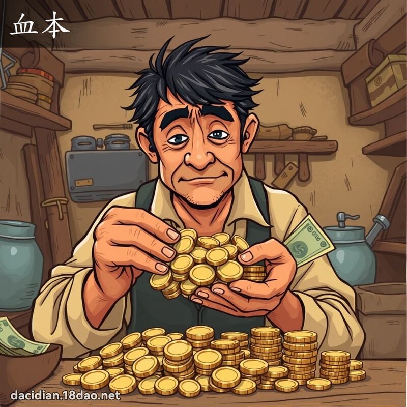 血本 - 國語大辭典配圖