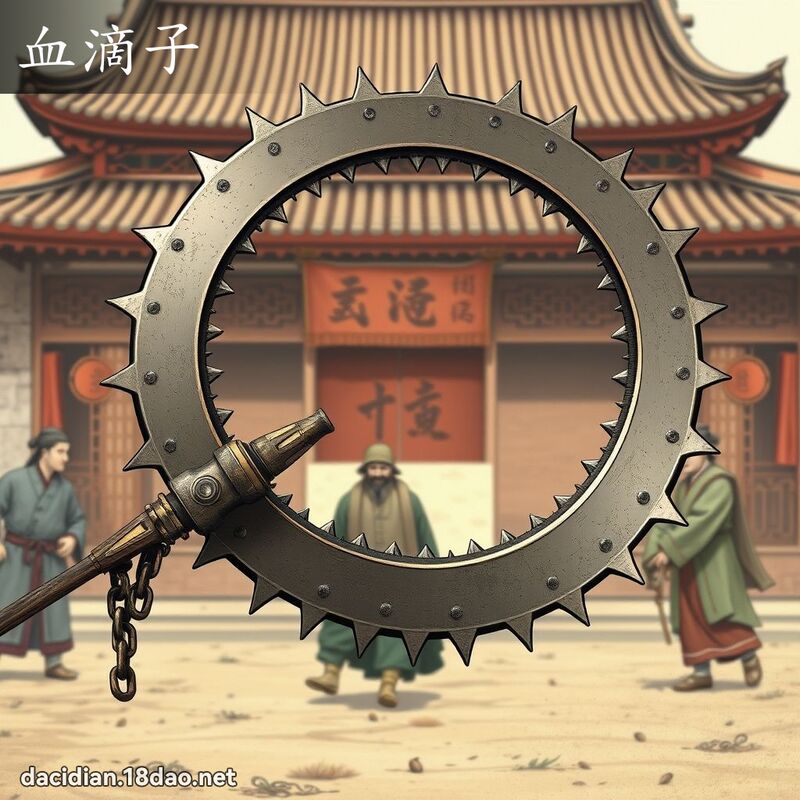 血滴子 - 國語大辭典配圖