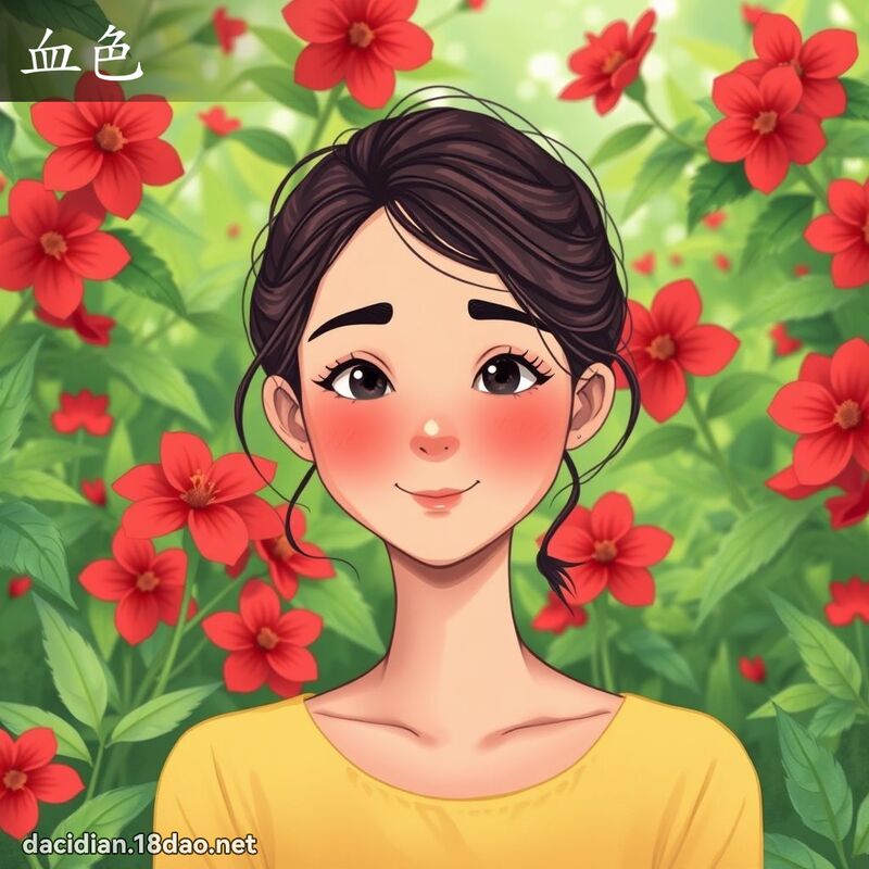 血色 - 國語大辭典配圖