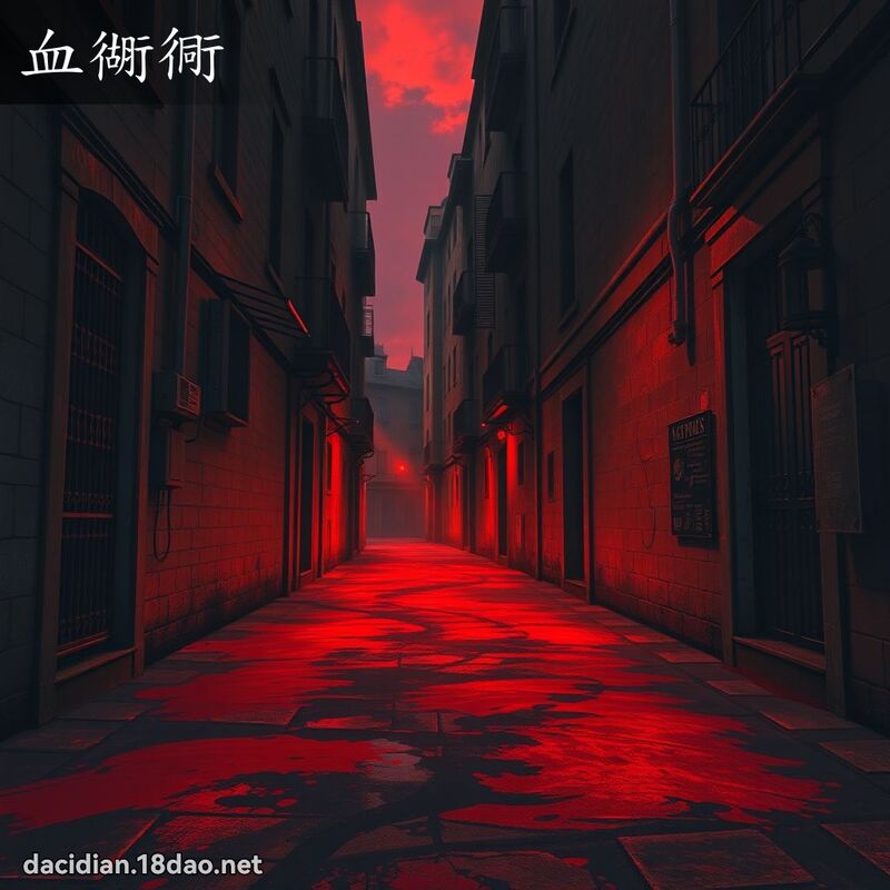 血衚衕 - 國語大辭典配圖