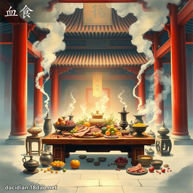 血食 - 國語大辭典配圖
