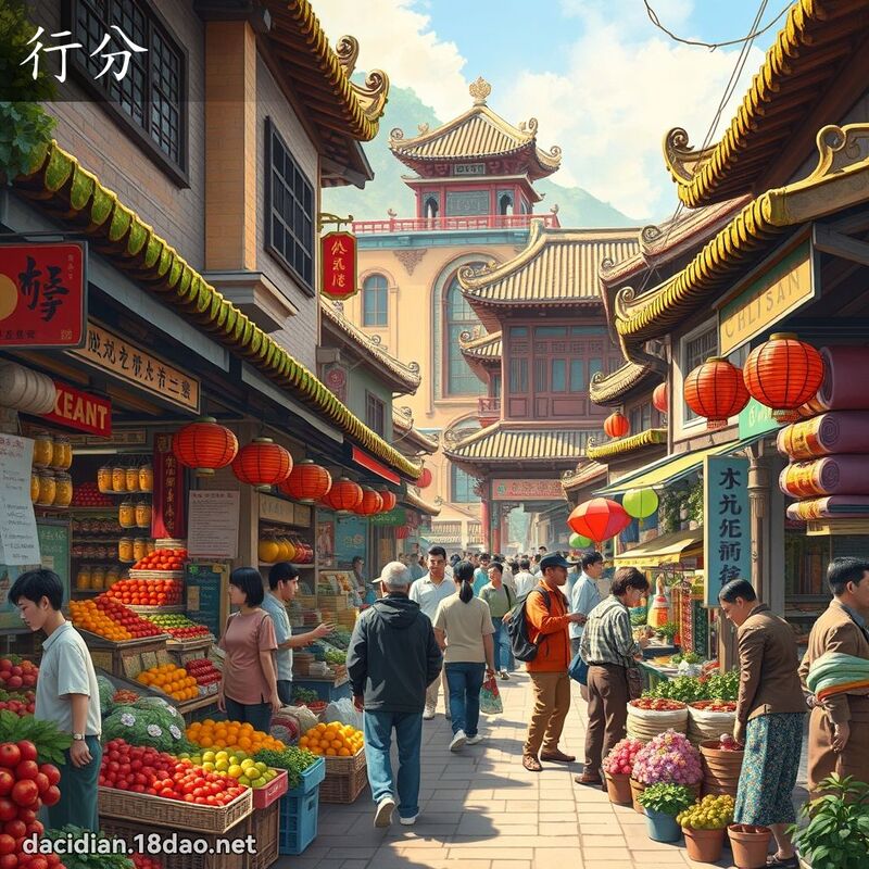 行分 - 国语大辞典配图