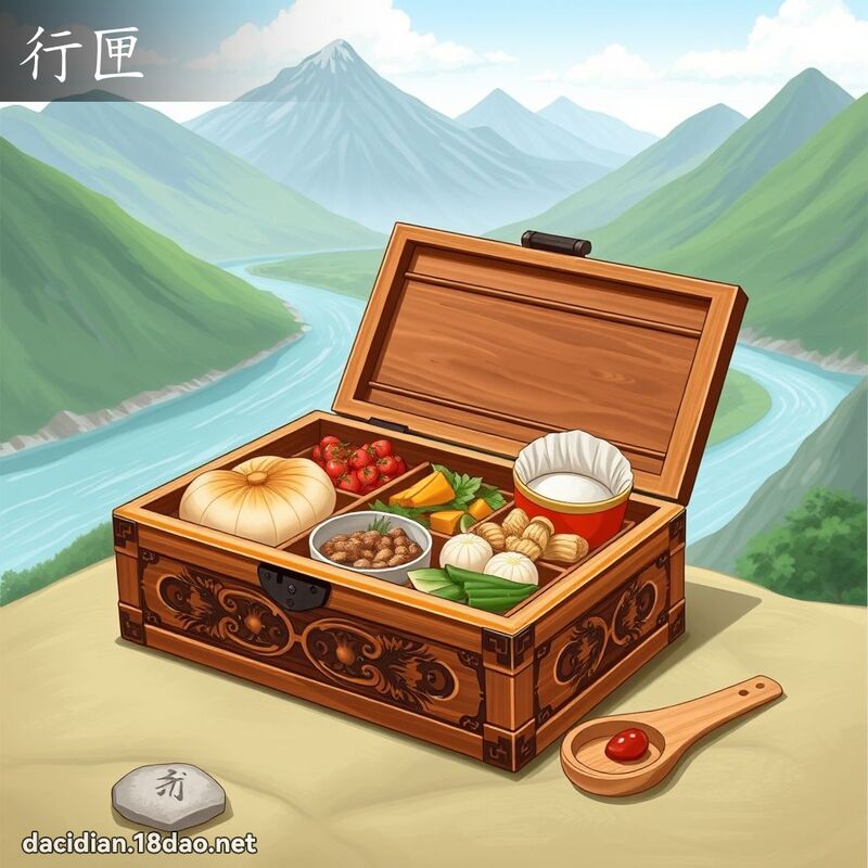 行匣 - 國語大辭典配圖