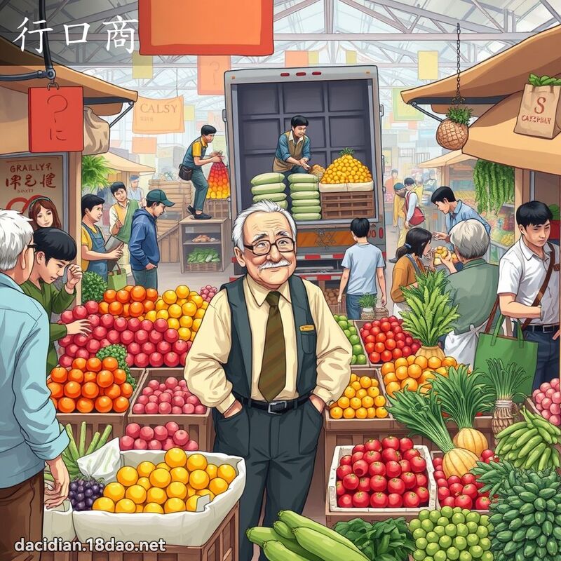 行口商 - 國語大辭典配圖