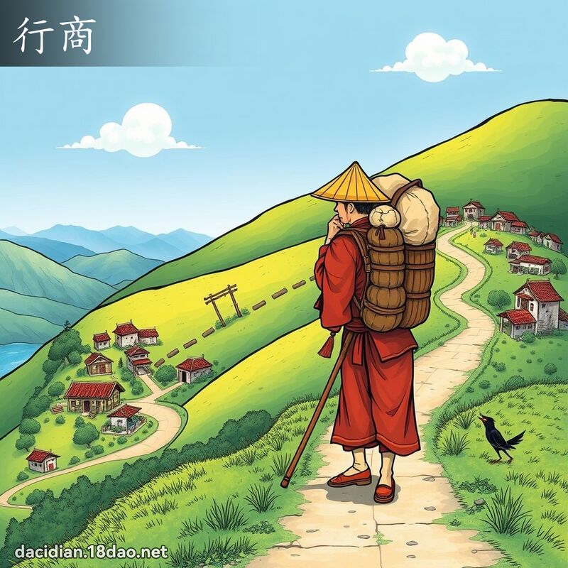 行商 - 国语大辞典配图
