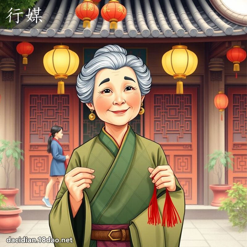 行媒 - 國語大辭典配圖