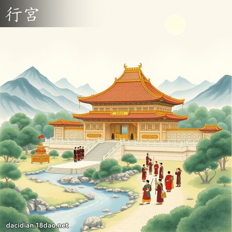 行宫 - 国语大辞典配图