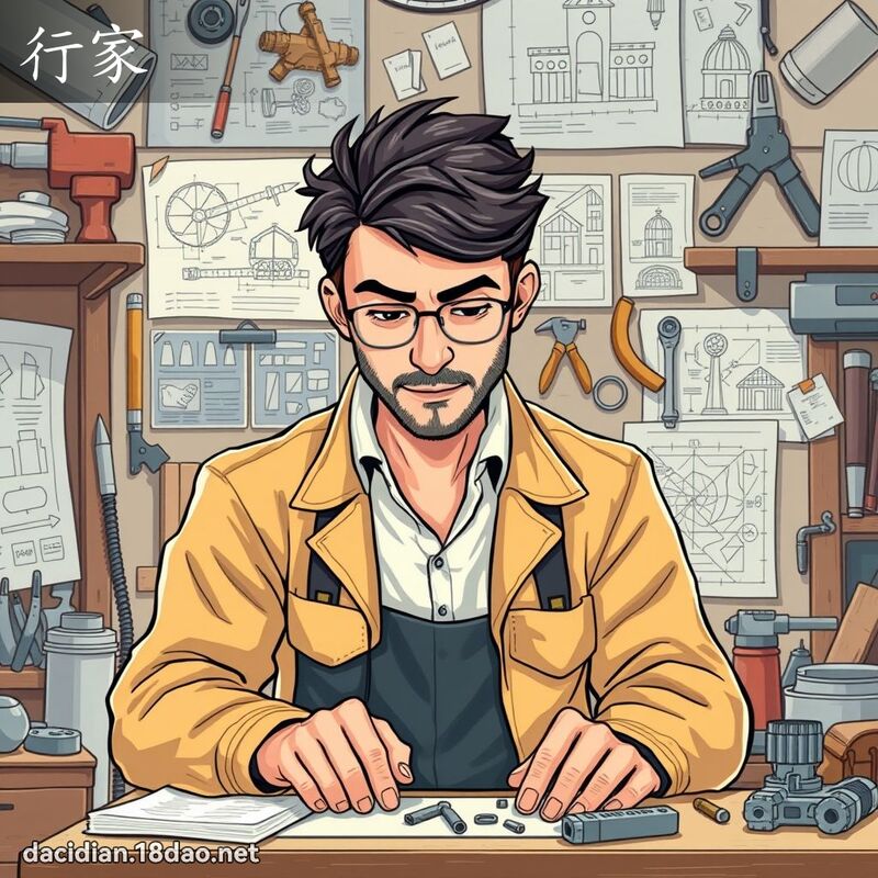 行家 - 國語大辭典配圖