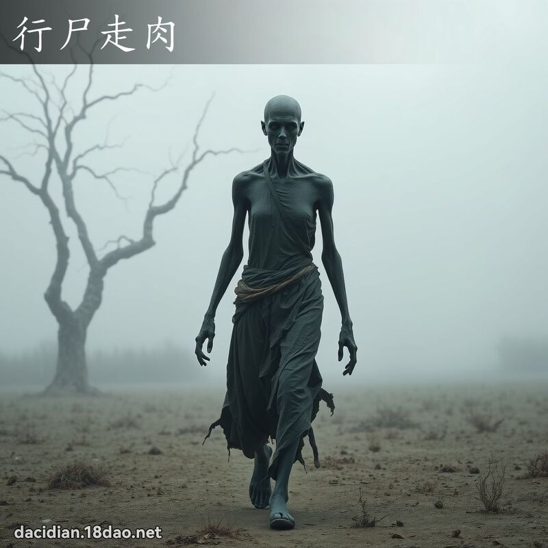 行尸走肉 - 国语大辞典配图
