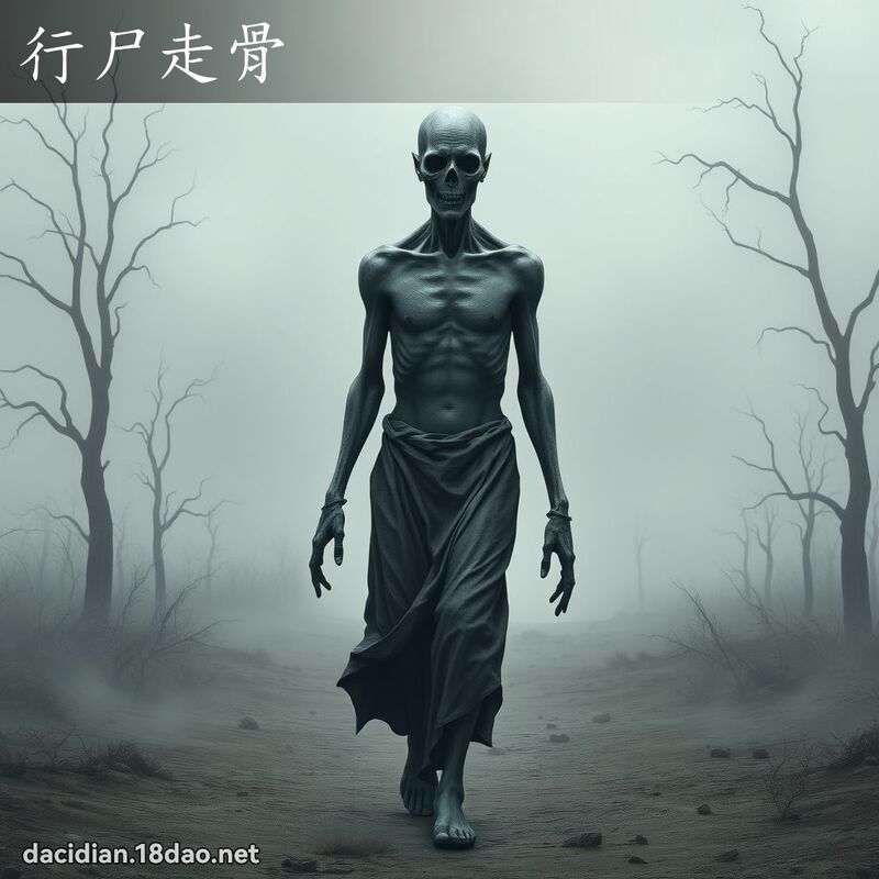 行尸走骨 - 国语大辞典配图