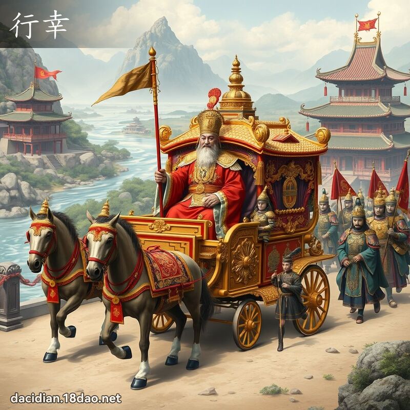 行幸 - 國語大辭典配圖