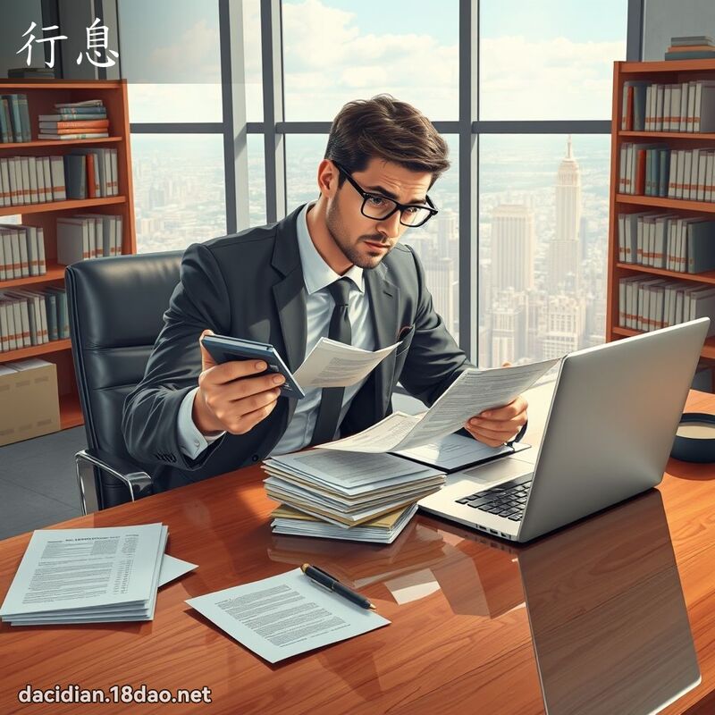 行息 - 国语大辞典配图