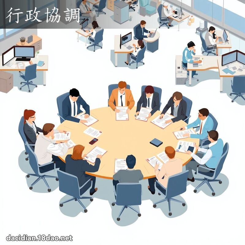 行政协调 - 国语大辞典配图