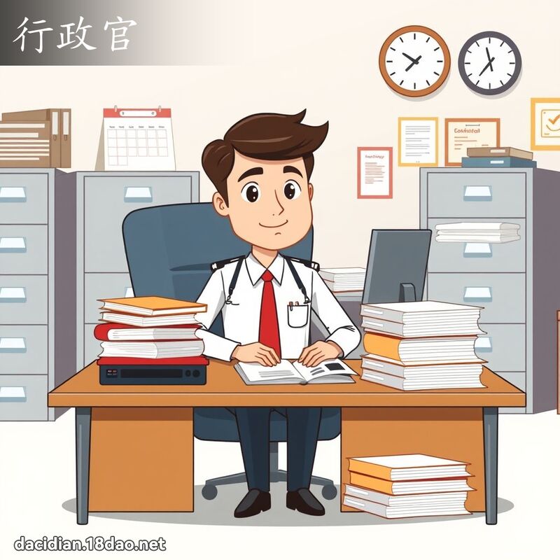 行政官 - 國語大辭典配圖