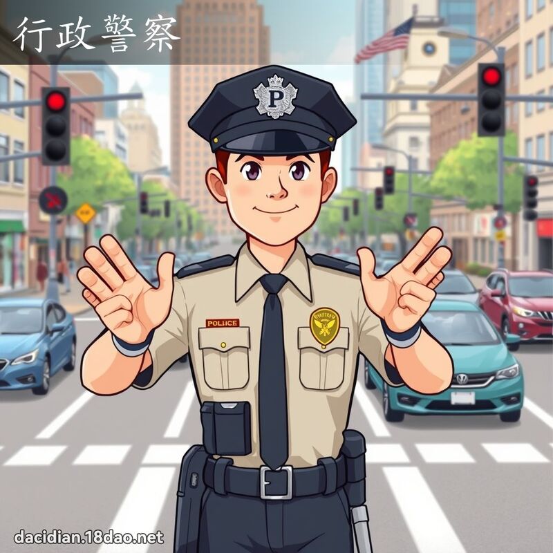 行政警察 - 國語大辭典配圖