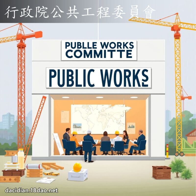 行政院公共工程委員會 - 國語大辭典配圖