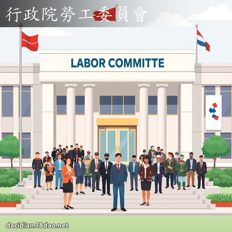 行政院勞工委員會 - 國語大辭典配圖