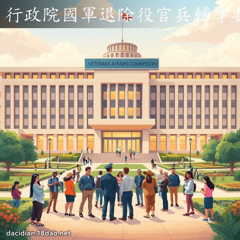 行政院國軍退除役官兵輔導委員會 - 國語大辭典配圖