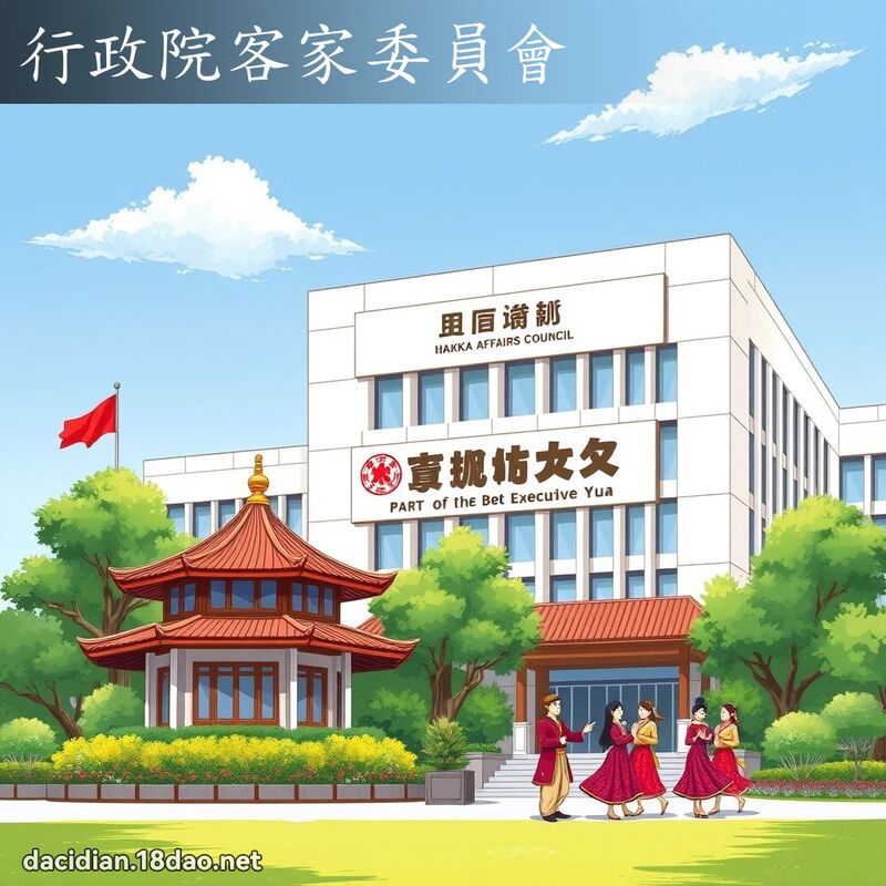 行政院客家委員會 - 國語大辭典配圖