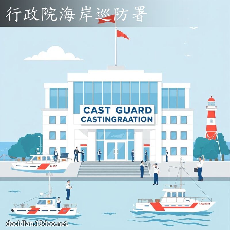 行政院海岸巡防署 - 国语大辞典配图