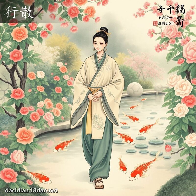 行散 - 國語大辭典配圖