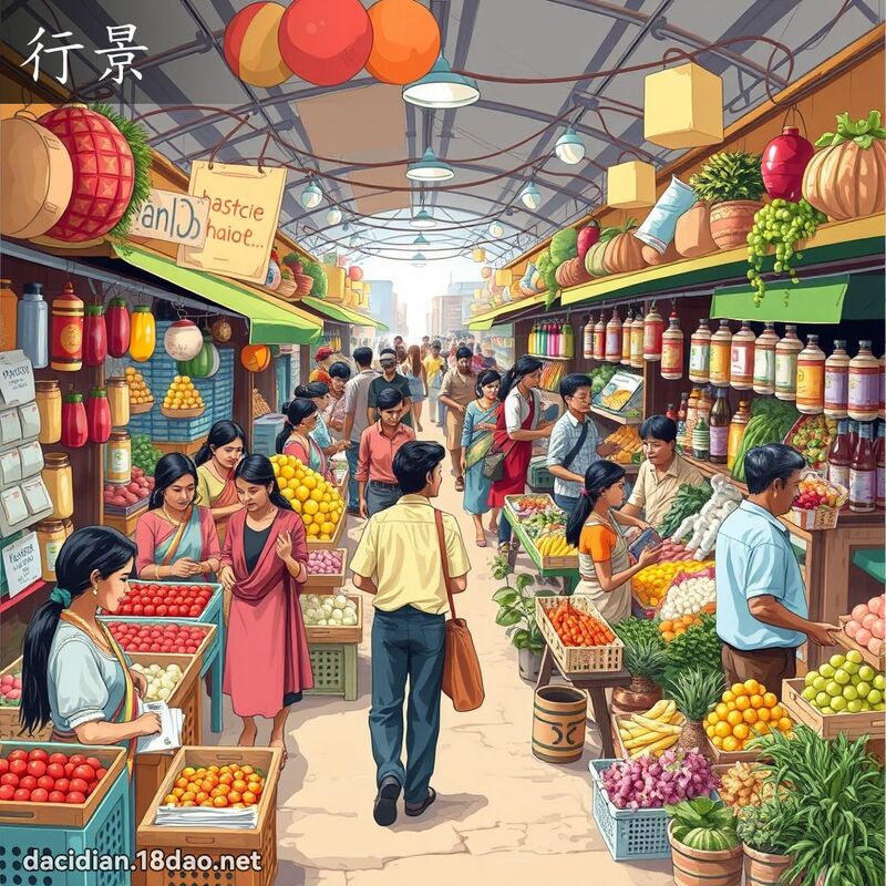 行景 - 國語大辭典配圖