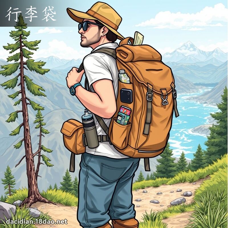 行李袋 - 國語大辭典配圖