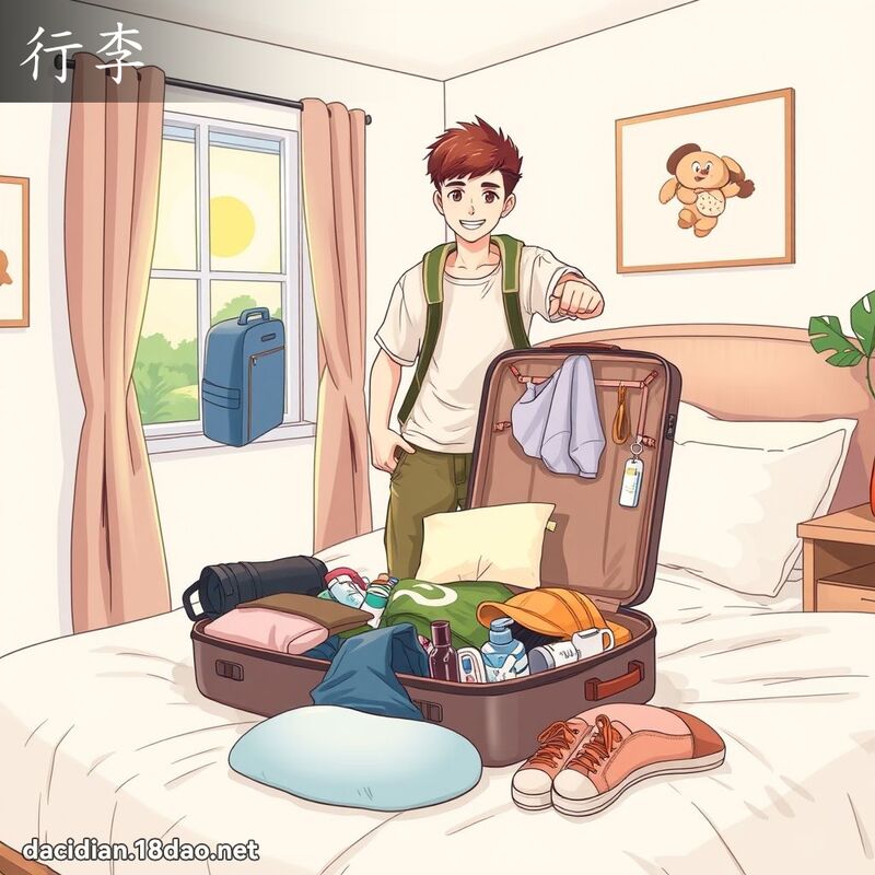 行李 - 国语大辞典配图
