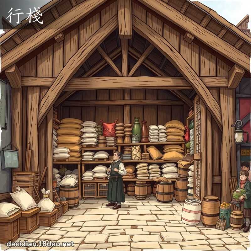 行棧 - 國語大辭典配圖