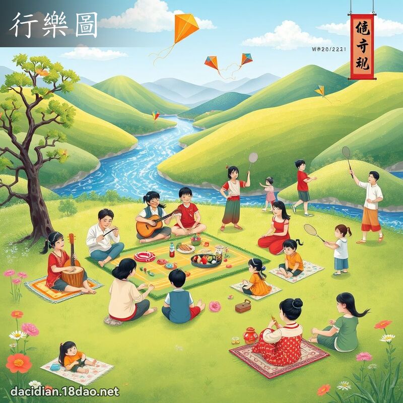 行乐图 - 国语大辞典配图