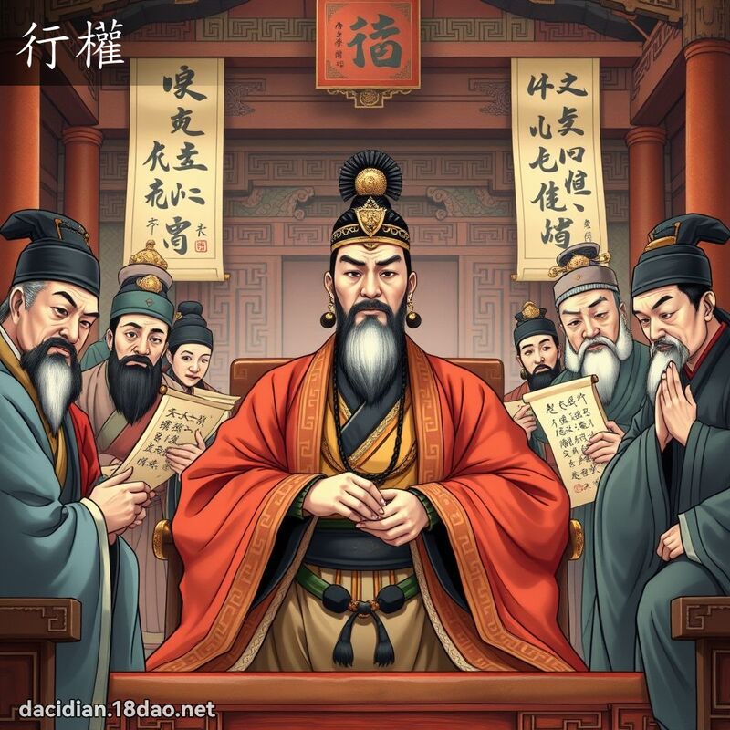行權 - 國語大辭典配圖