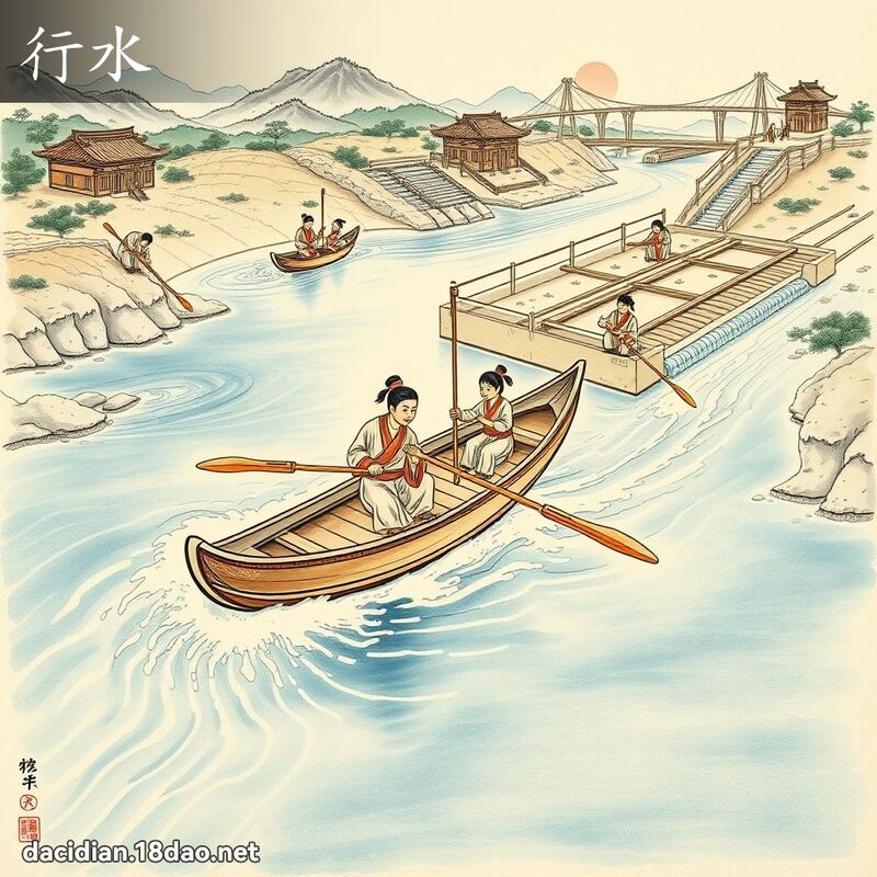 行水 - 国语大辞典配图
