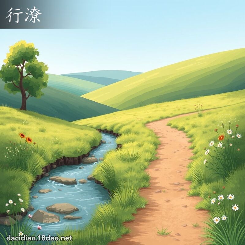 行潦 - 国语大辞典配图