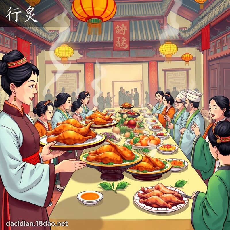 行炙 - 國語大辭典配圖
