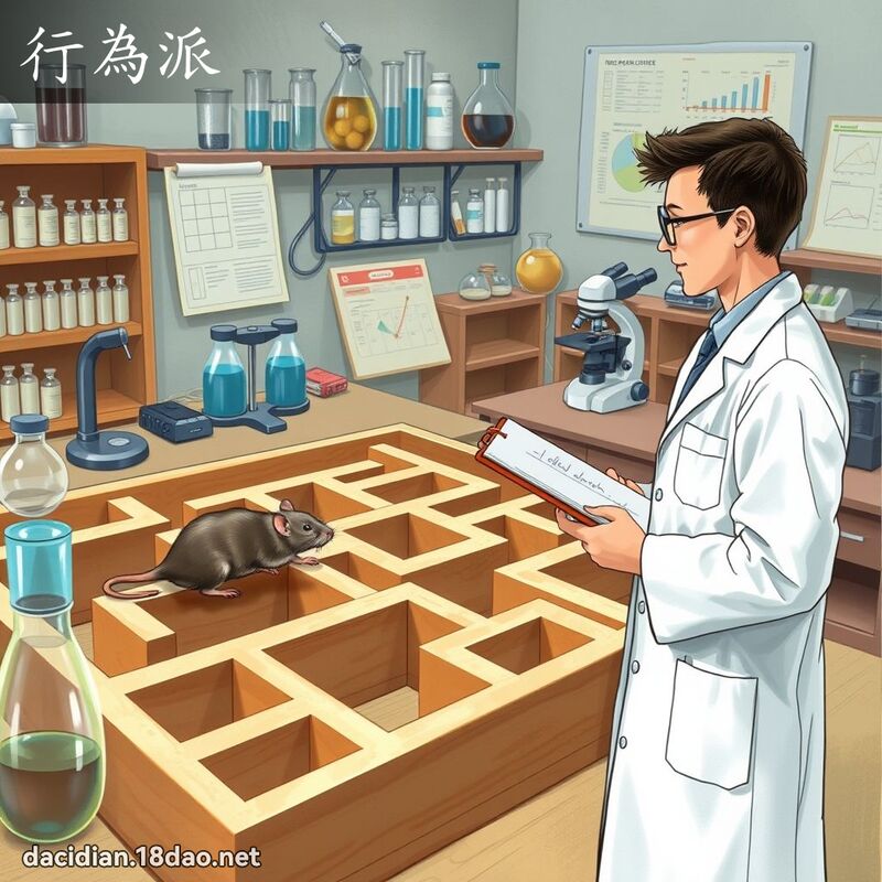 行為派 - 國語大辭典配圖