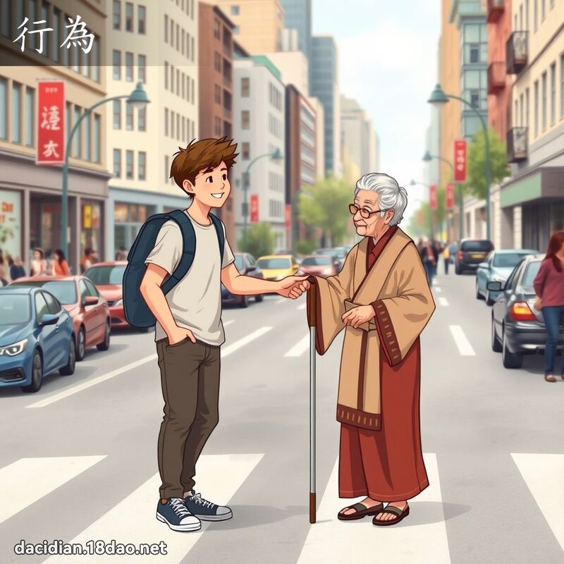 行為 - 國語大辭典配圖