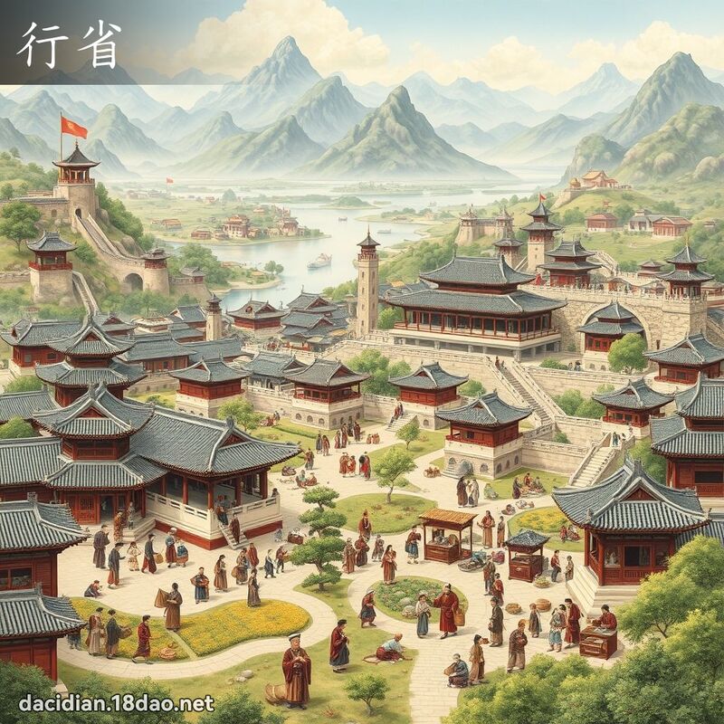 行省 - 国语大辞典配图