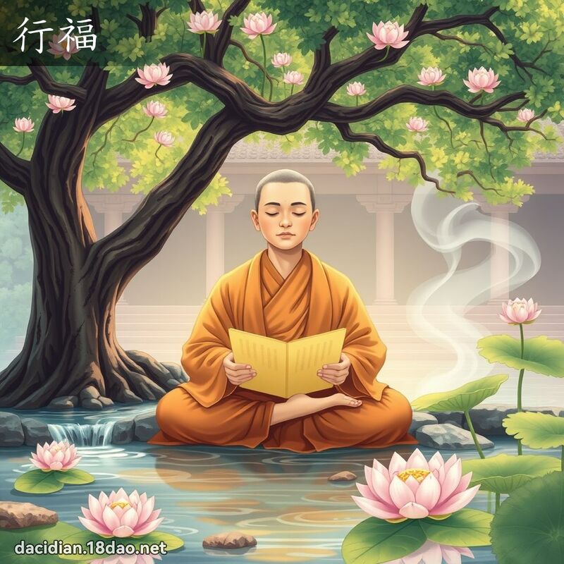 行福 - 国语大辞典配图