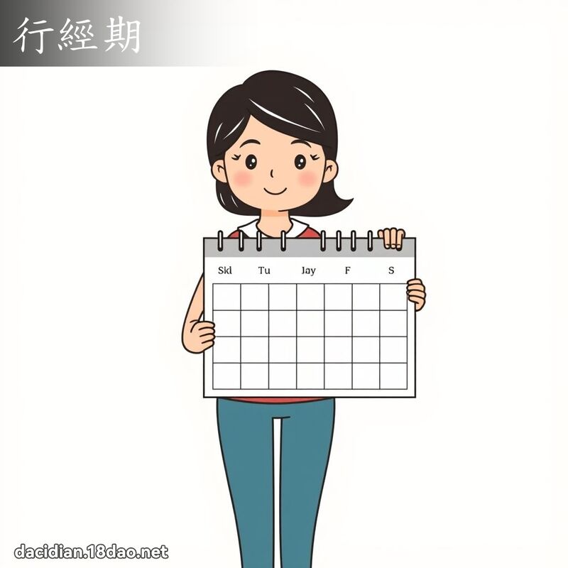 行经期 - 国语大辞典配图