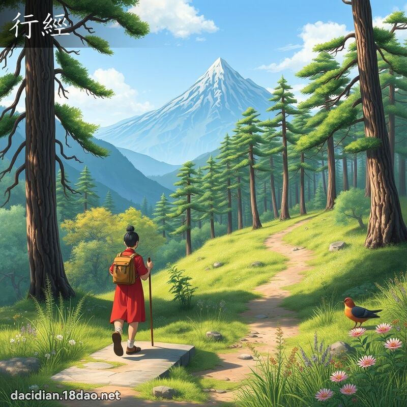 行經 - 國語大辭典配圖