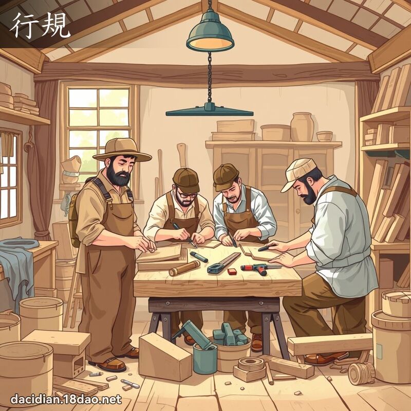 行規 - 國語大辭典配圖