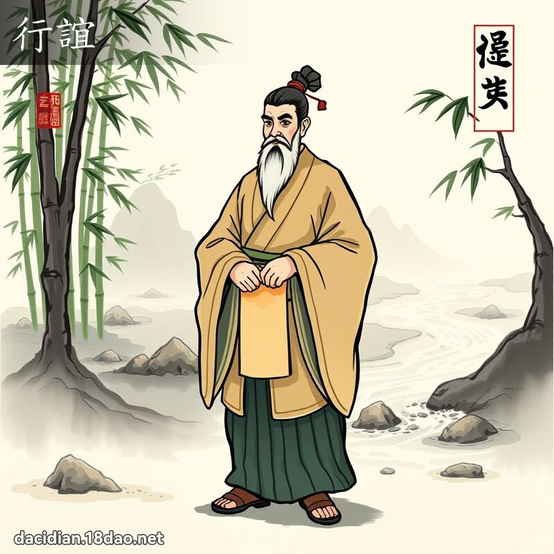 行誼 - 國語大辭典配圖
