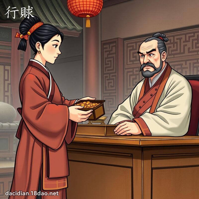 行賕 - 国语大辞典配图