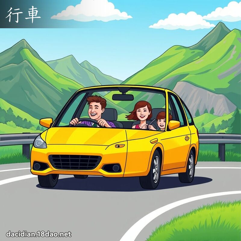 行车 - 国语大辞典配图